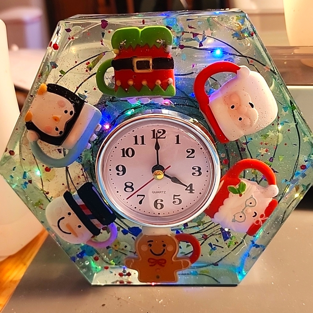 Christmas clock